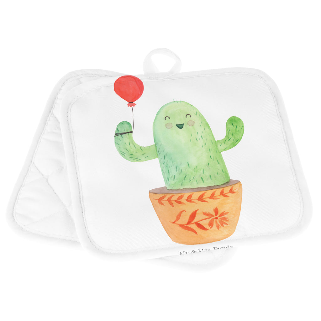 2er Set Topflappen  Kaktus Luftballon Topflappen, Topfuntersetzer, Ofenhandschuh, Topflappen Set, Topflappen lustig, Topflappen mit Spruch, Kaktus, Kakteen, Luftballon, Neustart, Freude, Büro, Stress, Büroalltag, Freundin, Freund, Ausbildung, Prüfung