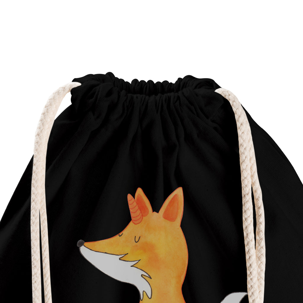 Sportbeutel Fuchshörnchen Wunsch Turnbeutel, Beutel, Sporttasche, Tasche, Stoffbeutel, Einhorn, Einhörner, Einhorn Deko, Pegasus, Unicorn, Fuchs, Unicorns, Fuchshörnchen, Fuchshorn, Foxycorn, Füchse