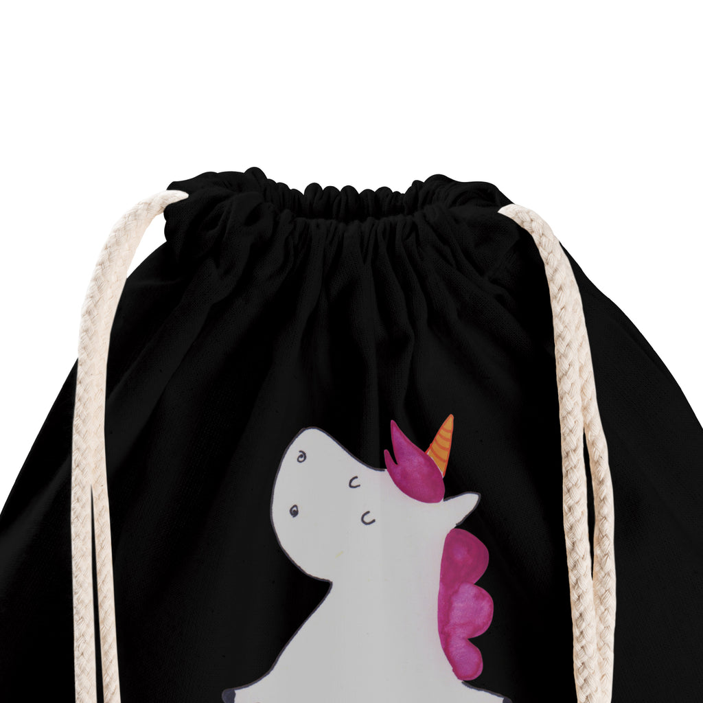 Sportbeutel Einhorn Koffer Turnbeutel, Beutel, Sporttasche, Tasche, Stoffbeutel, Einhorn, Einhörner, Einhorn Deko, Pegasus, Unicorn, unicorn, Koffer, Verreisen, Reise, Gepäck, Abenteuer, Erwachsen, Kind, albern, Spaß, lustig, witzig