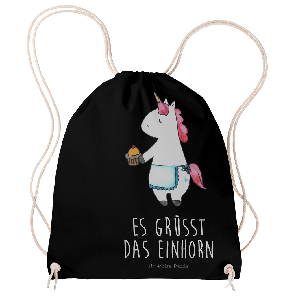 Sportbeutel Einhorn Muffin Turnbeutel, Beutel, Sporttasche, Tasche, Stoffbeutel, Einhorn, Einhörner, Einhorn Deko, Pegasus, Unicorn, Geburtstag, Backen, Muffin, Kekse, Geburtstagsgrüße, Glückwünsche, Liebesgrüße, Grüße