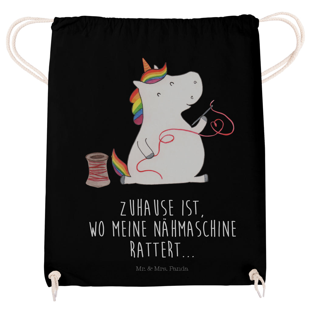 Sportbeutel Einhorn Näherin Turnbeutel, Beutel, Sporttasche, Tasche, Stoffbeutel, Einhorn, Einhörner, Einhorn Deko, Pegasus, Unicorn, Näherin, nähen, Mädchen, Freundin, Häkeln, Stricken, basteln, Nähzimmer