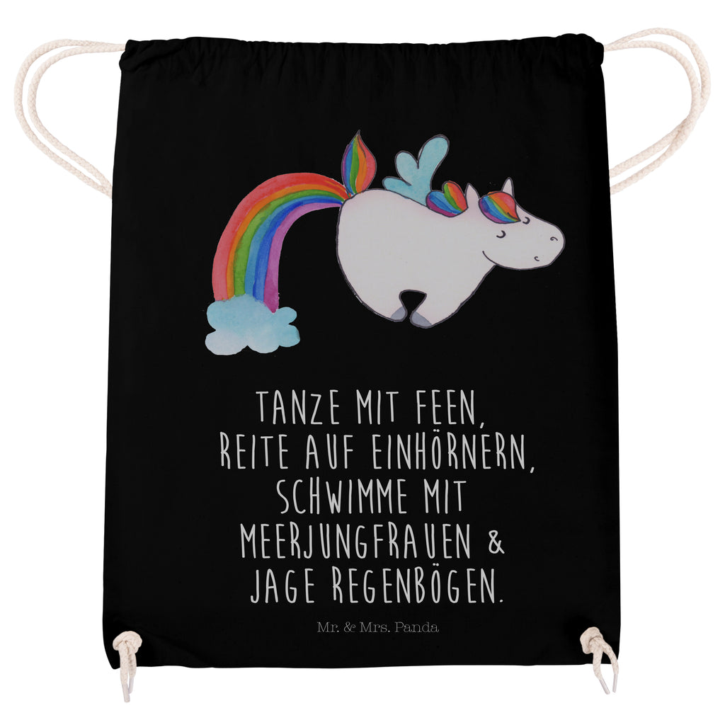 Sportbeutel Einhorn Pegasus Turnbeutel, Beutel, Sporttasche, Tasche, Stoffbeutel, Einhorn, Einhörner, Einhorn Deko, Pegasus, Unicorn, Regenbogen, Spielen, Realität, Glitzer, Erwachsenwerden