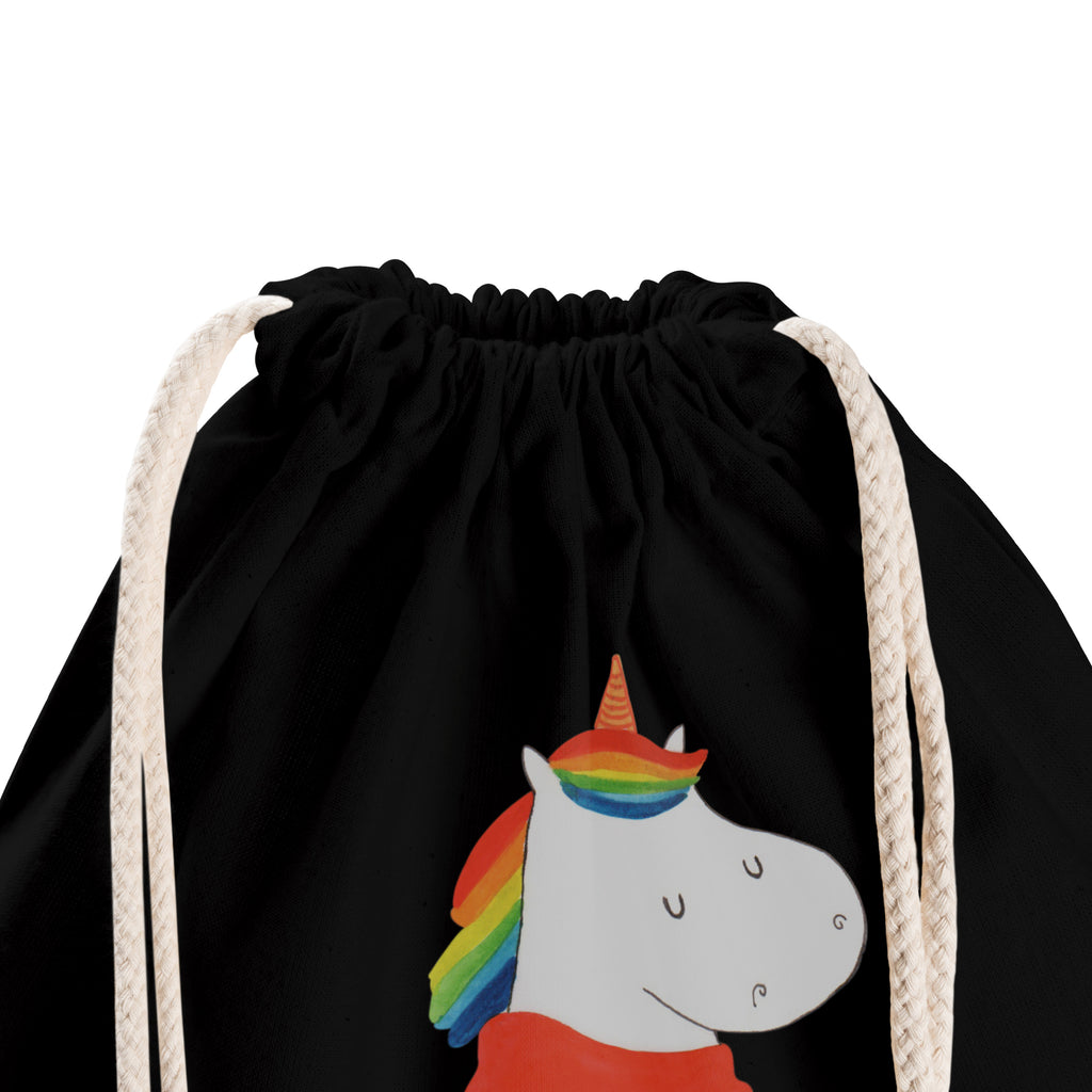 Sportbeutel Einhorn Pilz Turnbeutel, Beutel, Sporttasche, Tasche, Stoffbeutel, Einhorn, Einhörner, Einhorn Deko, Pegasus, Unicorn, Pilze, Pilzsammler, Motivation, Spruch, Liebeskummer