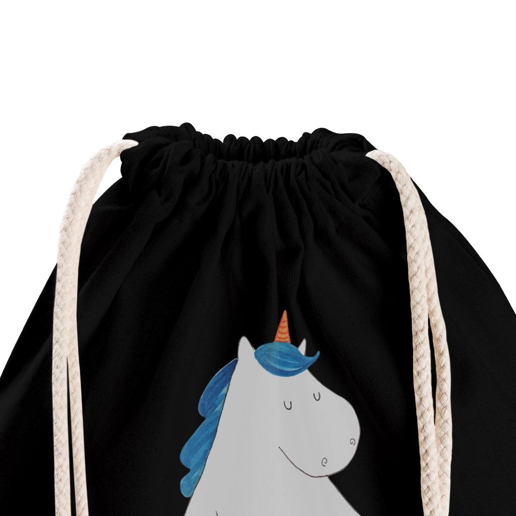 Sportbeutel Einhorn Teddy Turnbeutel, Beutel, Sporttasche, Tasche, Stoffbeutel, Einhorn, Einhörner, Einhorn Deko, Pegasus, Unicorn, schlafen, gute Nacht, Single, Bett, Träumen, Freundin, Singleleben