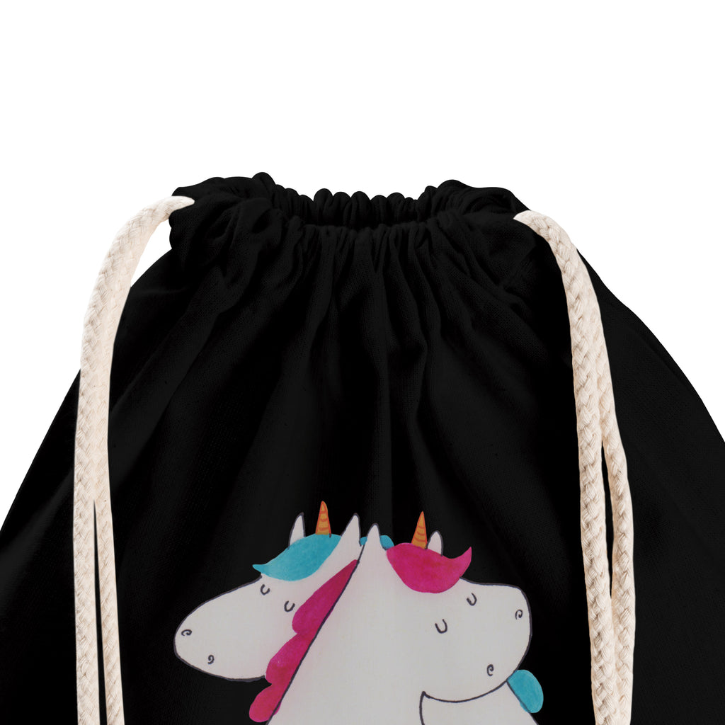 Sportbeutel Einhörner Umarmen Turnbeutel, Beutel, Sporttasche, Tasche, Stoffbeutel, Einhorn, Einhörner, Einhorn Deko, Pegasus, Unicorn, Freundinnen, Freundin, BFF, Schwester, Schwestern, Familie, Geschwister, Sister, Liebe