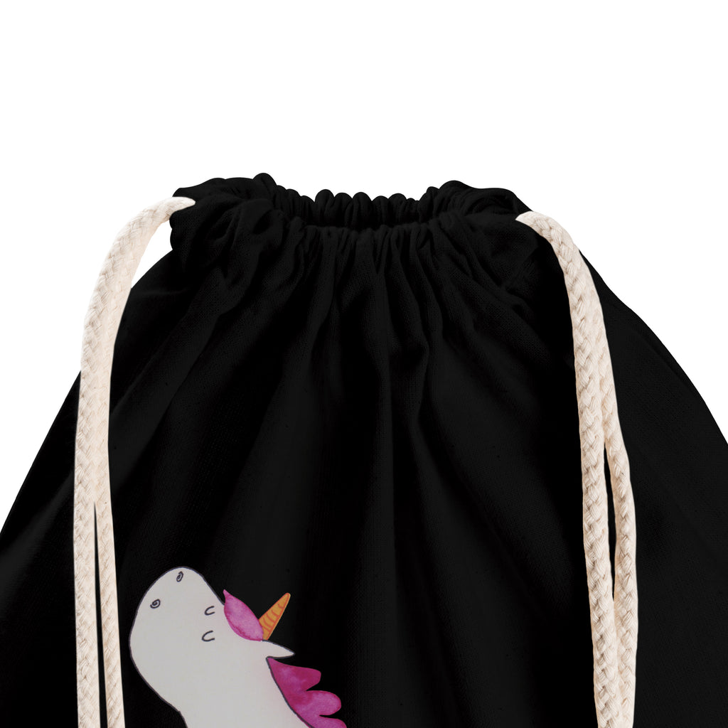 Sportbeutel Einhorn Yoga Turnbeutel, Beutel, Sporttasche, Tasche, Stoffbeutel, Einhorn, Einhörner, Einhorn Deko, Pegasus, Unicorn, Yoga, Namaste, Achtsamkeit, Entspannung, Joga, Yogamatte, Sport, lustig, witzig, süß