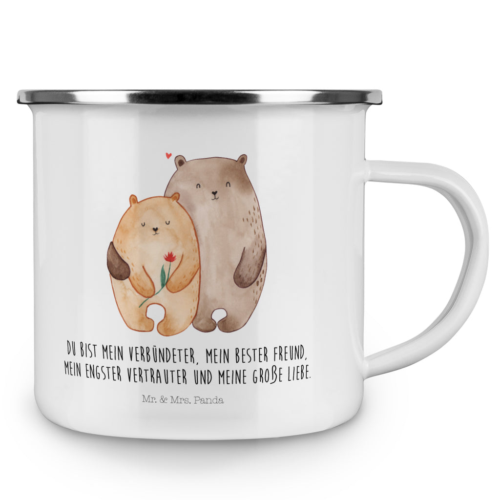 Camping Emaille Tasse Bären Liebe Campingtasse, Trinkbecher, Metalltasse, Outdoor Tasse, Emaille Trinkbecher, Blechtasse Outdoor, Emaille Campingbecher, Edelstahl Trinkbecher, Metalltasse für Camping, Kaffee Blechtasse, Camping Tasse Metall, Liebe, Partner, Freund, Freundin, Ehemann, Ehefrau, Heiraten, Verlobung, Heiratsantrag, Liebesgeschenk, Jahrestag, Hocheitstag, Verliebt, Verlobt, Verheiratet, Geschenk Freundin, Geschenk Freund, Liebesbeweis, Hochzeitstag, Geschenk Hochzeit, Bären, Bärchen, Bär