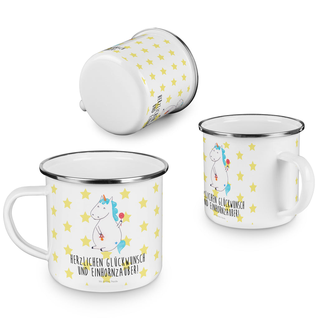 Camping Emaille Tasse Einhorn Baby Campingtasse, Trinkbecher, Metalltasse, Outdoor Tasse, Emaille Trinkbecher, Blechtasse Outdoor, Emaille Campingbecher, Edelstahl Trinkbecher, Metalltasse für Camping, Kaffee Blechtasse, Camping Tasse Metall, Einhorn, Einhörner, Einhorn Deko, Pegasus, Unicorn, Mutter, Geburt, Geburtstag, erstes Kind, Baby, Babyglück, Nachwuchs, Eltern, Party, Kind, Schnuller