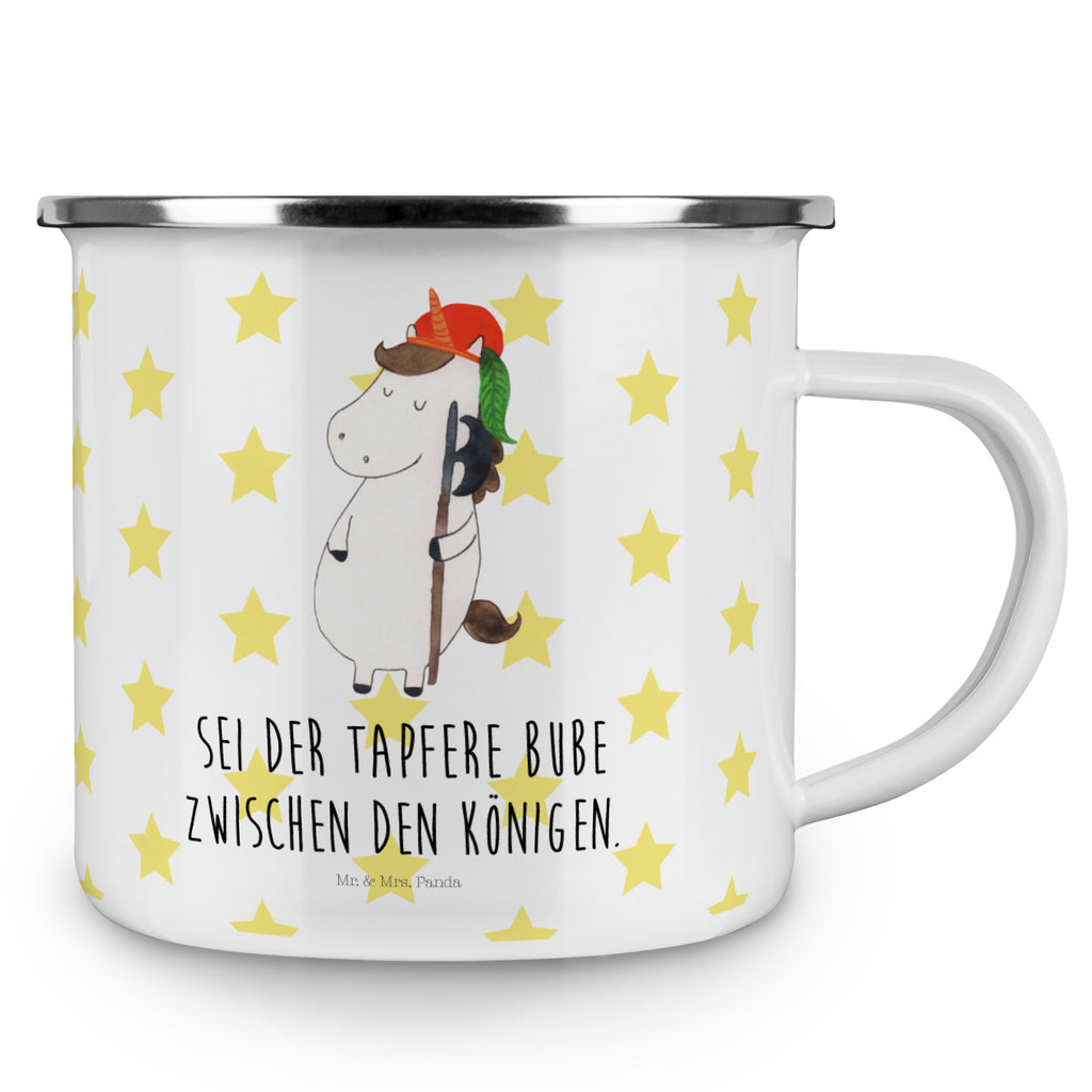 Camping Emaille Tasse Einhorn Bube Campingtasse, Trinkbecher, Metalltasse, Outdoor Tasse, Emaille Trinkbecher, Blechtasse Outdoor, Emaille Campingbecher, Edelstahl Trinkbecher, Metalltasse für Camping, Kaffee Blechtasse, Camping Tasse Metall, Einhorn, Einhörner, Einhorn Deko, Pegasus, Unicorn, Bube, Mittelalter