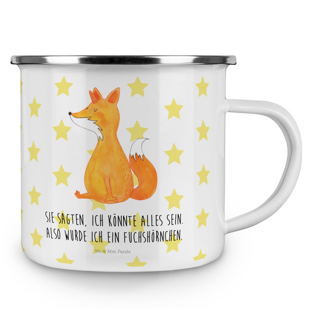 Camping Emaille Tasse Fuchshörnchen Wunsch Campingtasse, Trinkbecher, Metalltasse, Outdoor Tasse, Emaille Trinkbecher, Blechtasse Outdoor, Emaille Campingbecher, Edelstahl Trinkbecher, Metalltasse für Camping, Kaffee Blechtasse, Camping Tasse Metall, Einhorn, Einhörner, Einhorn Deko, Pegasus, Unicorn, Fuchs, Unicorns, Fuchshörnchen, Fuchshorn, Foxycorn, Füchse