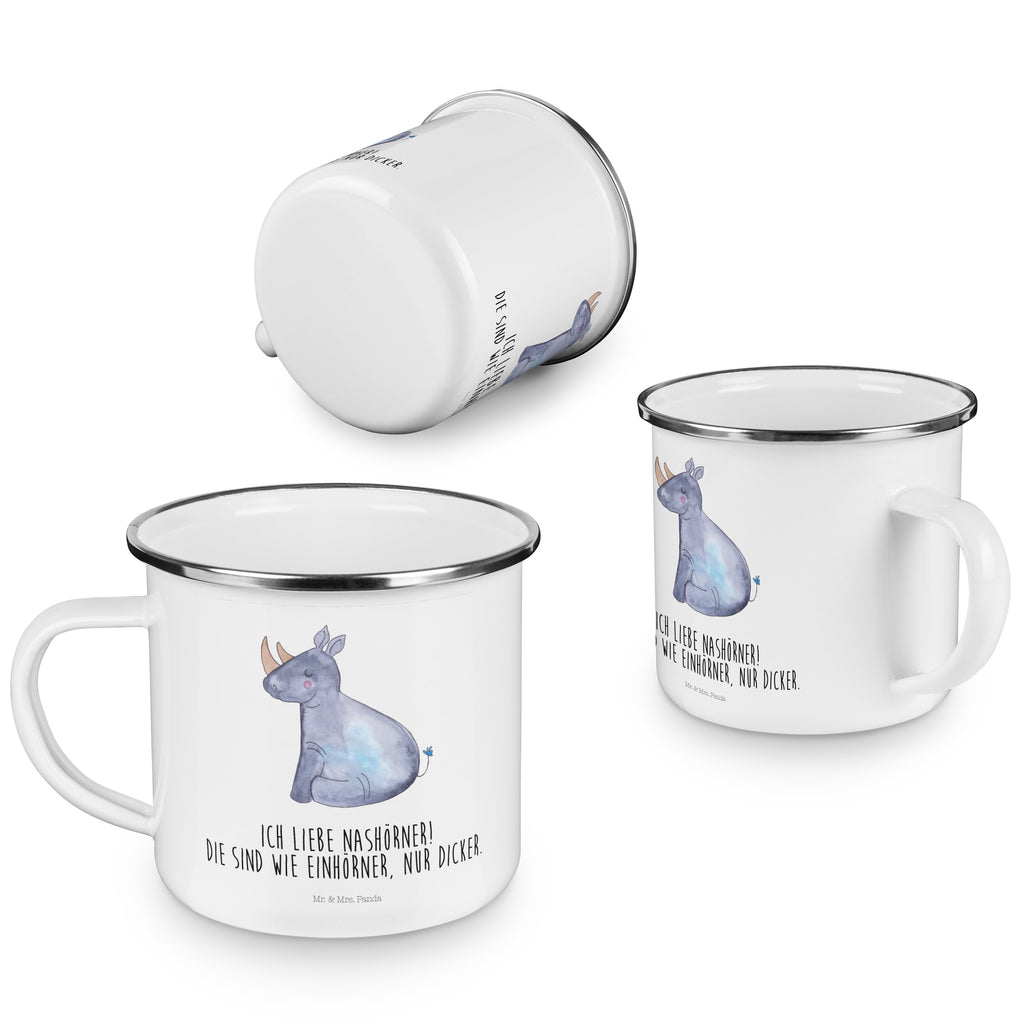 Camping Emaille Tasse Einhorn Nashorn Campingtasse, Trinkbecher, Metalltasse, Outdoor Tasse, Emaille Trinkbecher, Blechtasse Outdoor, Emaille Campingbecher, Edelstahl Trinkbecher, Metalltasse für Camping, Kaffee Blechtasse, Camping Tasse Metall, Einhorn, Einhörner, Einhorn Deko, Pegasus, Unicorn, Regenbogen, witzig, lustig, Zoo, Glitzer, Einhornpower, Erwachsenwerden, Nashorn, Nashörner