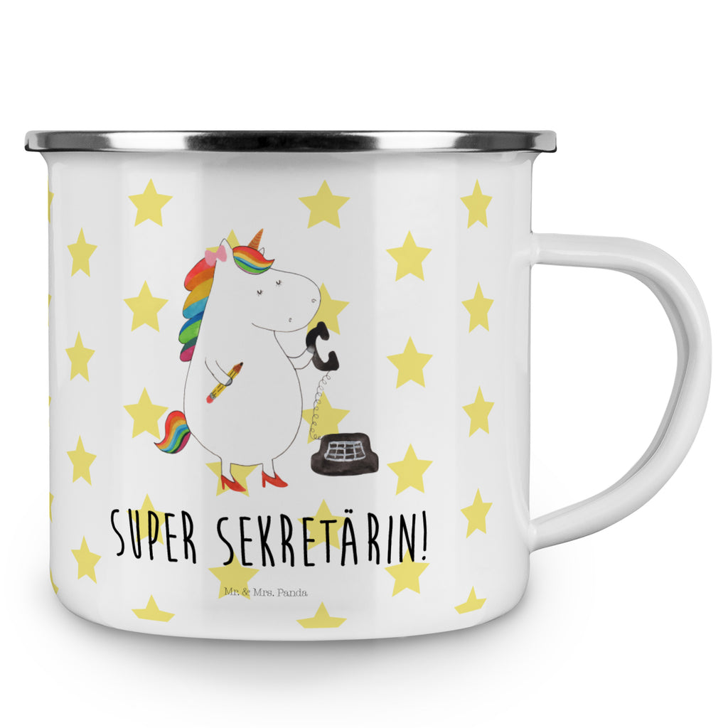 Camping Emaille Tasse Einhorn Sekretärin Campingtasse, Trinkbecher, Metalltasse, Outdoor Tasse, Emaille Trinkbecher, Blechtasse Outdoor, Emaille Campingbecher, Edelstahl Trinkbecher, Metalltasse für Camping, Kaffee Blechtasse, Camping Tasse Metall, Einhorn, Einhörner, Einhorn Deko, Pegasus, Unicorn, Sekretärin, Büro, Rechtsanwältin, Rechtsanwaltsgehilfin, Steuerbüro, Steuerkanzlei, Bürokraft, Bürohilfe