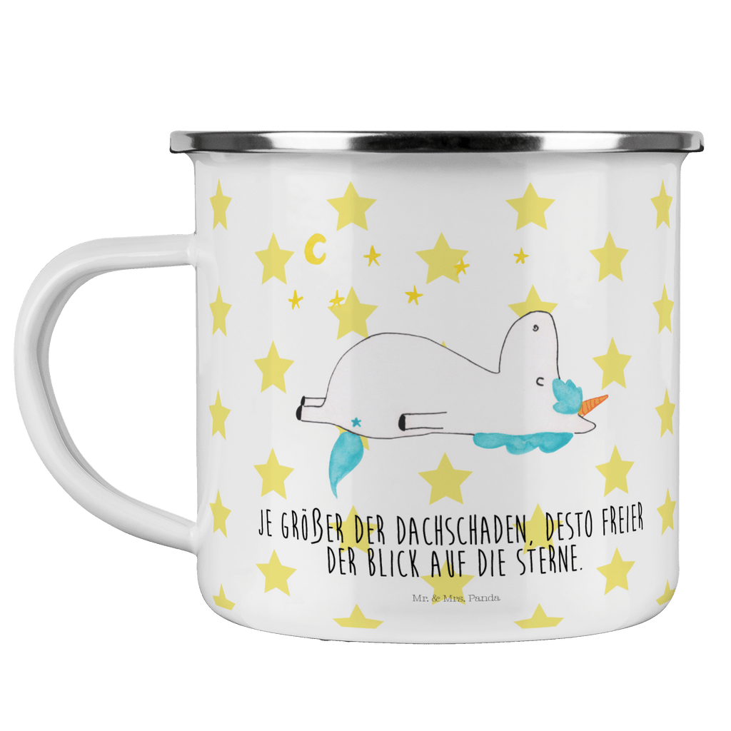 Camping Emaille Tasse Einhorn Sternenhimmel Campingtasse, Trinkbecher, Metalltasse, Outdoor Tasse, Emaille Trinkbecher, Blechtasse Outdoor, Emaille Campingbecher, Edelstahl Trinkbecher, Metalltasse für Camping, Kaffee Blechtasse, Camping Tasse Metall, Einhorn, Einhörner, Einhorn Deko, Pegasus, Unicorn, Sterne, Dachschaden, Verrückt, Sternenhimmel