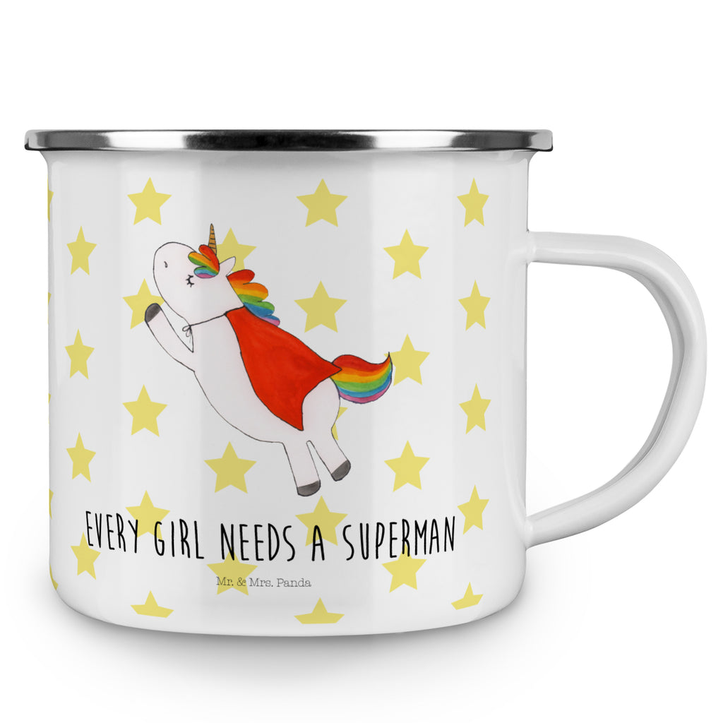 Camping Emaille Tasse Einhorn Super Campingtasse, Trinkbecher, Metalltasse, Outdoor Tasse, Emaille Trinkbecher, Blechtasse Outdoor, Emaille Campingbecher, Edelstahl Trinkbecher, Metalltasse für Camping, Kaffee Blechtasse, Camping Tasse Metall, Einhorn, Einhörner, Einhorn Deko, Pegasus, Unicorn, Traummann, Superheld, Held, Freundin, Geschenk, Girl, Mädchen