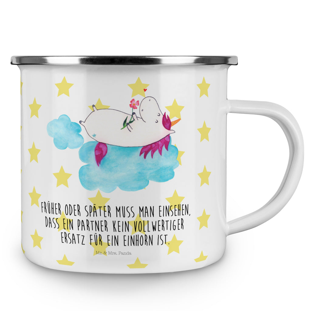 Camping Emaille Tasse Einhorn verliebt auf Wolke Campingtasse, Trinkbecher, Metalltasse, Outdoor Tasse, Emaille Trinkbecher, Blechtasse Outdoor, Emaille Campingbecher, Edelstahl Trinkbecher, Metalltasse für Camping, Kaffee Blechtasse, Camping Tasse Metall, Einhorn, Einhörner, Einhorn Deko, Pegasus, Unicorn, verliebt, Liebe, Liebesbeweis, Freundin, Wolke