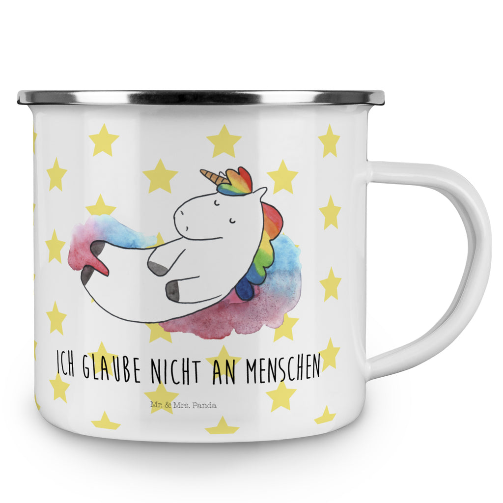 Camping Emaille Tasse Einhorn Wolke 7 Campingtasse, Trinkbecher, Metalltasse, Outdoor Tasse, Emaille Trinkbecher, Blechtasse Outdoor, Emaille Campingbecher, Edelstahl Trinkbecher, Metalltasse für Camping, Kaffee Blechtasse, Camping Tasse Metall, Einhorn, Einhörner, Einhorn Deko, Pegasus, Unicorn, verliebt, Menschen, witzig, lustig, Geschenk, Glaube, Realität, Lächeln