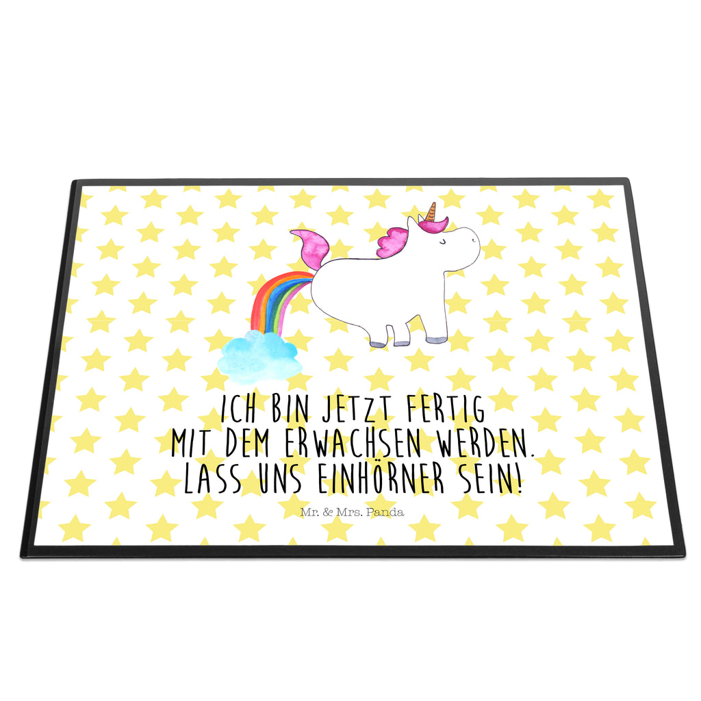 Schreibtischunterlage Einhorn Pupsend Schreibunterlage, Schreibtischauflage, Bürobedarf, Büroartikel, Schreibwaren, Schreibtisch Unterlagen, Schreibtischunterlage Groß, Einhorn, Einhörner, Einhorn Deko, Pegasus, Unicorn, Pups, Regenbogen, Glitzer, Einhornpower, Erwachsenwerden, Spaß, lustig, Freundin