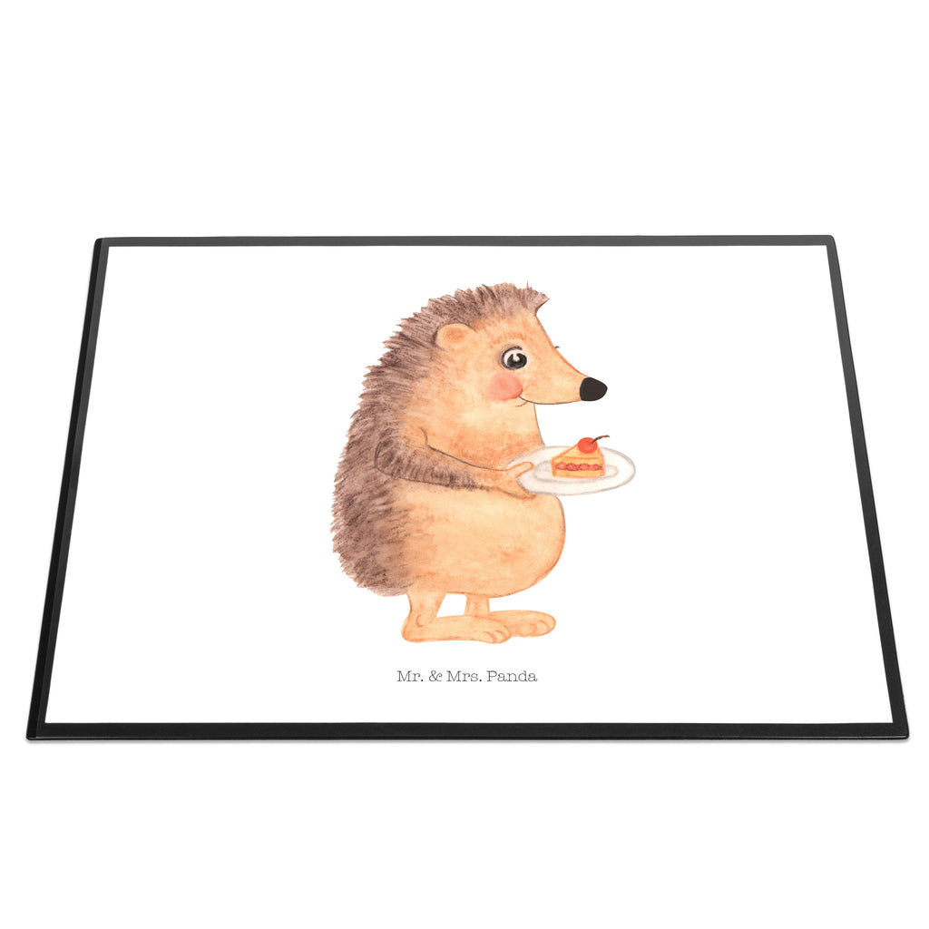 Schreibtischunterlage Igel mit Kuchenstück Schreibunterlage, Schreibtischauflage, Bürobedarf, Büroartikel, Schreibwaren, Schreibtisch Unterlagen, Schreibtischunterlage Groß, Tiermotive, Gute Laune, lustige Sprüche, Tiere, Igel, Essen Spruch, Kuchen, Backen Geschenk, Kuchen backen, Einladung Party, Geburtstagskuchen, Torte
