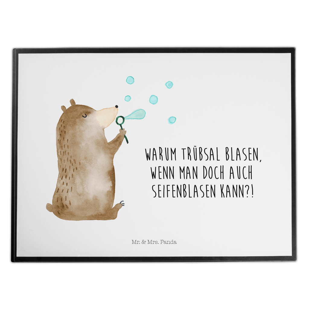 Schreibtischunterlage Bär Seifenblasen Schreibunterlage, Schreibtischauflage, Bürobedarf, Büroartikel, Schreibwaren, Schreibtisch Unterlagen, Schreibtischunterlage Groß, Bär, Teddy, Teddybär, Seifenblasen Bär Lustig Sein Glücklich Traurig Happy
