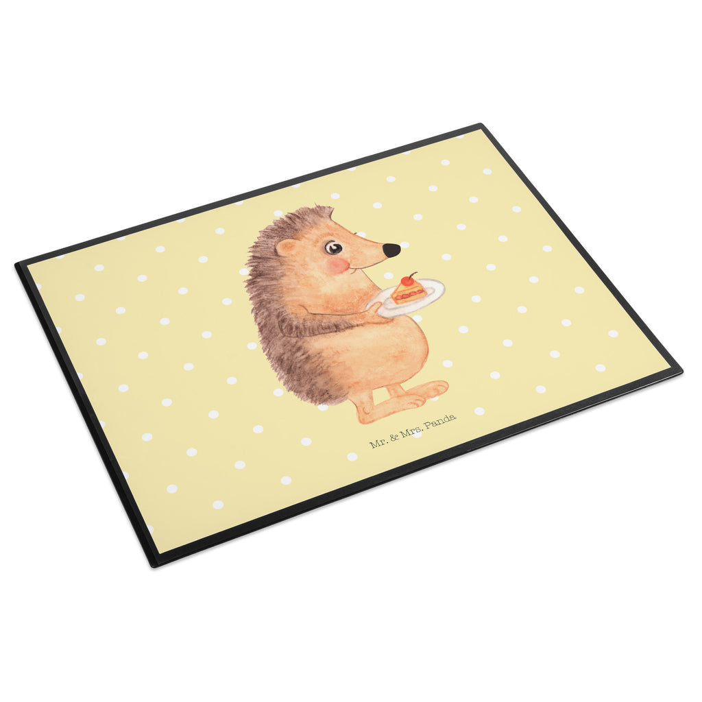 Schreibtischunterlage Igel mit Kuchenstück Schreibunterlage, Schreibtischauflage, Bürobedarf, Büroartikel, Schreibwaren, Schreibtisch Unterlagen, Schreibtischunterlage Groß, Tiermotive, Gute Laune, lustige Sprüche, Tiere, Igel, Essen Spruch, Kuchen, Backen Geschenk, Kuchen backen, Einladung Party, Geburtstagskuchen, Torte