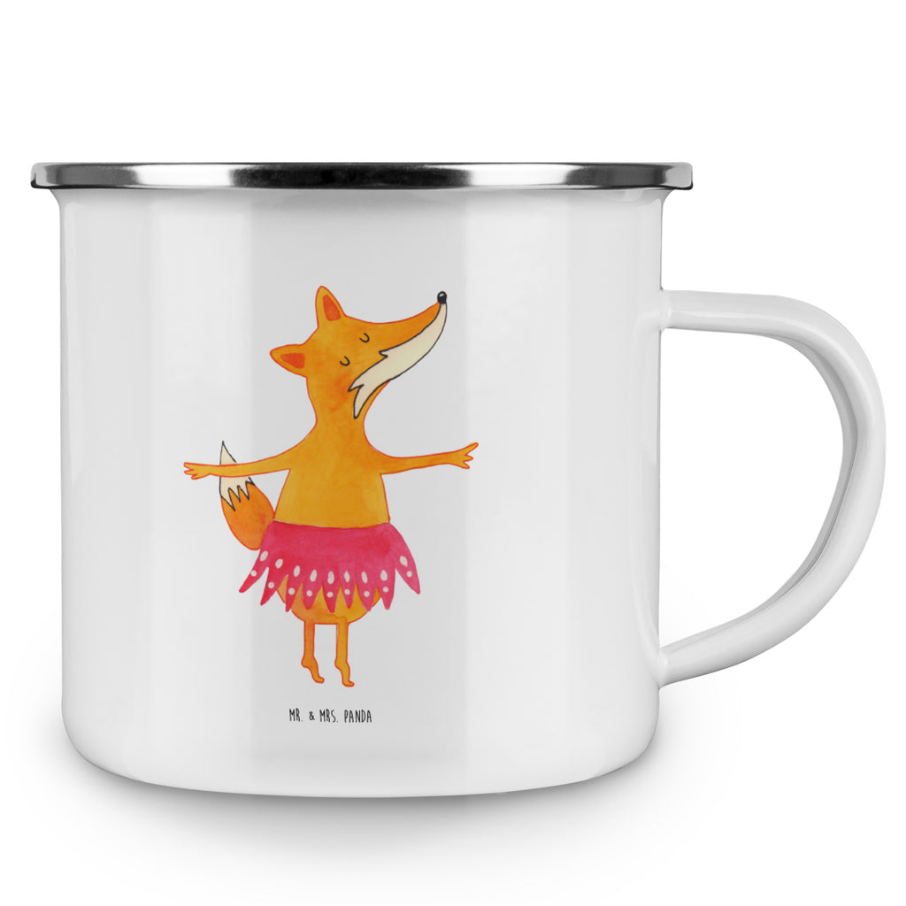 Camping Emaille Tasse Fuchs Ballerina Campingtasse, Trinkbecher, Metalltasse, Outdoor Tasse, Emaille Trinkbecher, Blechtasse Outdoor, Emaille Campingbecher, Edelstahl Trinkbecher, Metalltasse für Camping, Kaffee Blechtasse, Camping Tasse Metall, Fuchs, Fuchs Spruch, Füchse, Füchsin, Ballerina, Ballett, Tänzerin, Tanzen, Party, Einladung, Geburtstag