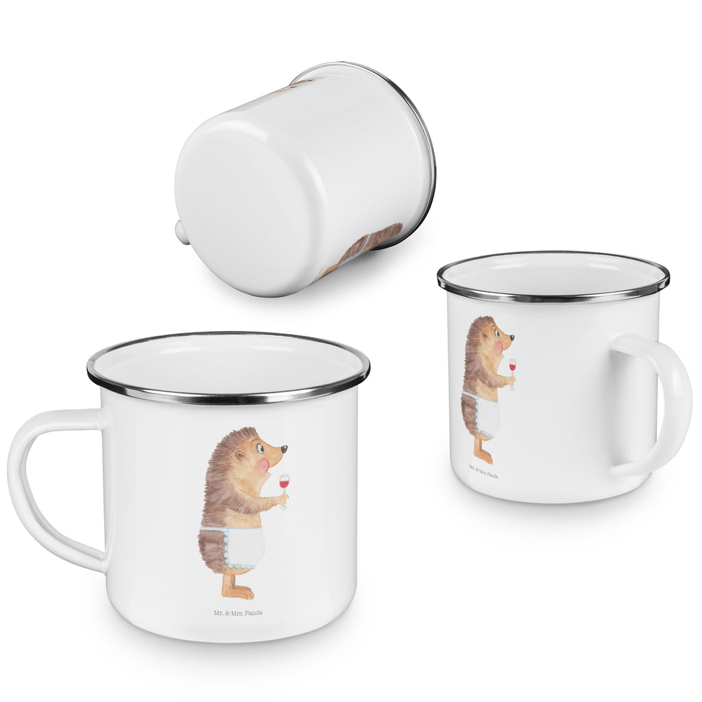 Camping Emaille Tasse Igel mit Wein Campingtasse, Trinkbecher, Metalltasse, Outdoor Tasse, Emaille Trinkbecher, Blechtasse Outdoor, Emaille Campingbecher, Edelstahl Trinkbecher, Metalltasse für Camping, Kaffee Blechtasse, Camping Tasse Metall, Tiermotive, Gute Laune, lustige Sprüche, Tiere, Wein Spruch, Igel, Geschenk Weintrinker, Geschenk Weinliebhaber, Wein Deko, Weinglas, Rotwein, Weißwein, Wein trinken