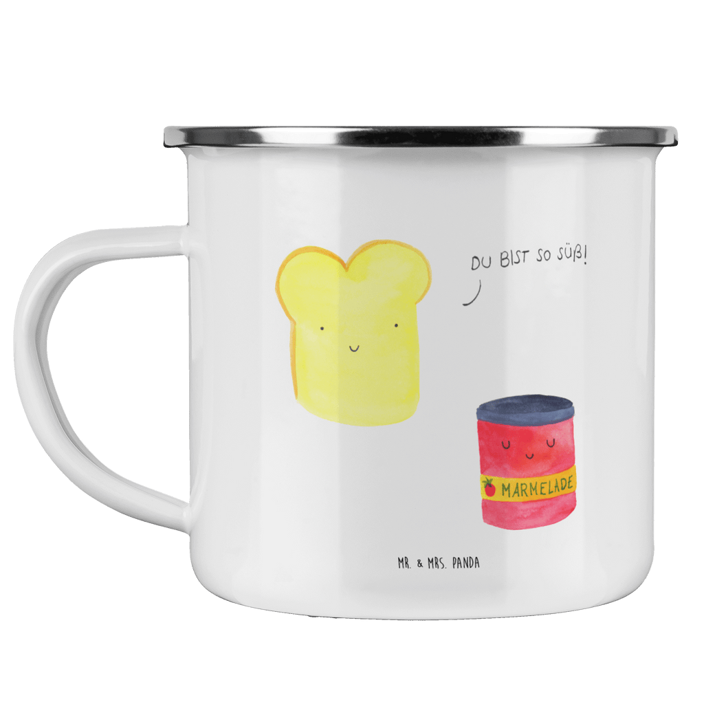 Camping Emaille Tasse Toast & Marmelade Campingtasse, Trinkbecher, Metalltasse, Outdoor Tasse, Emaille Trinkbecher, Blechtasse Outdoor, Emaille Campingbecher, Edelstahl Trinkbecher, Metalltasse für Camping, Kaffee Blechtasse, Camping Tasse Metall, Tiermotive, Gute Laune, lustige Sprüche, Tiere, Toast, Marmelade, Dreamteam, süße Postkarte, süß, Küche Deko, Küche Spruch, Frühstück Einladung, Brot, Toastbrot