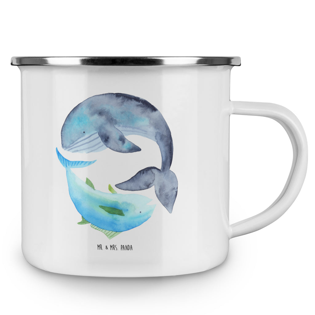 Camping Emaille Tasse Walfisch & Thunfisch Campingtasse, Trinkbecher, Metalltasse, Outdoor Tasse, Emaille Trinkbecher, Blechtasse Outdoor, Emaille Campingbecher, Edelstahl Trinkbecher, Metalltasse für Camping, Kaffee Blechtasse, Camping Tasse Metall, Tiermotive, Gute Laune, lustige Sprüche, Tiere, Wal, Wahl, Tunfisch, Wortwitz lustig, Spruch lustig, Flachwitz, Witz, Spruch des Tages, Flachwitz Geschenk