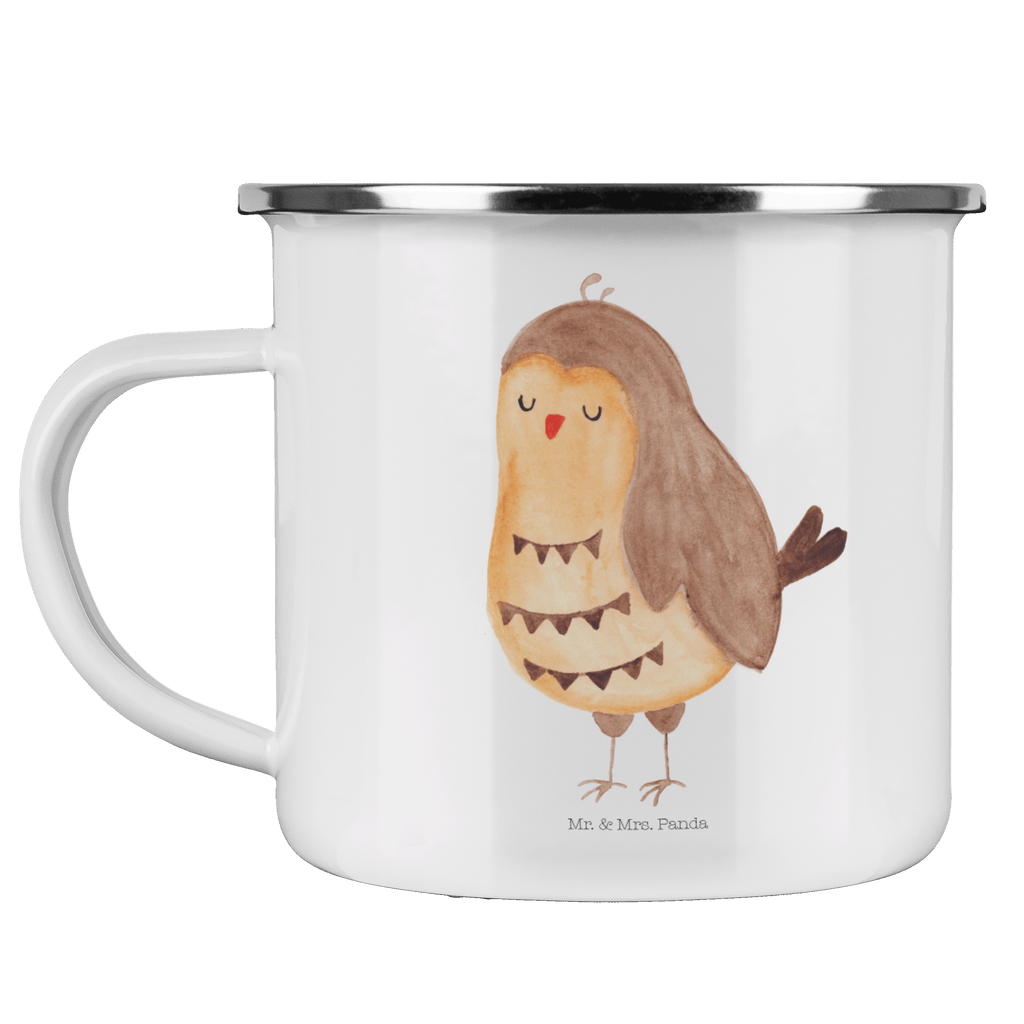 Camping Emaille Tasse Eule Zufrieden Campingtasse, Trinkbecher, Metalltasse, Outdoor Tasse, Emaille Trinkbecher, Blechtasse Outdoor, Emaille Campingbecher, Edelstahl Trinkbecher, Metalltasse für Camping, Kaffee Blechtasse, Camping Tasse Metall, Eule, Eule Spruch, Eule deko, Owl, Liebe Spruch, Romantisch, Wortspiel lustig, Spruch schön, Geschenk Hochzeitstag