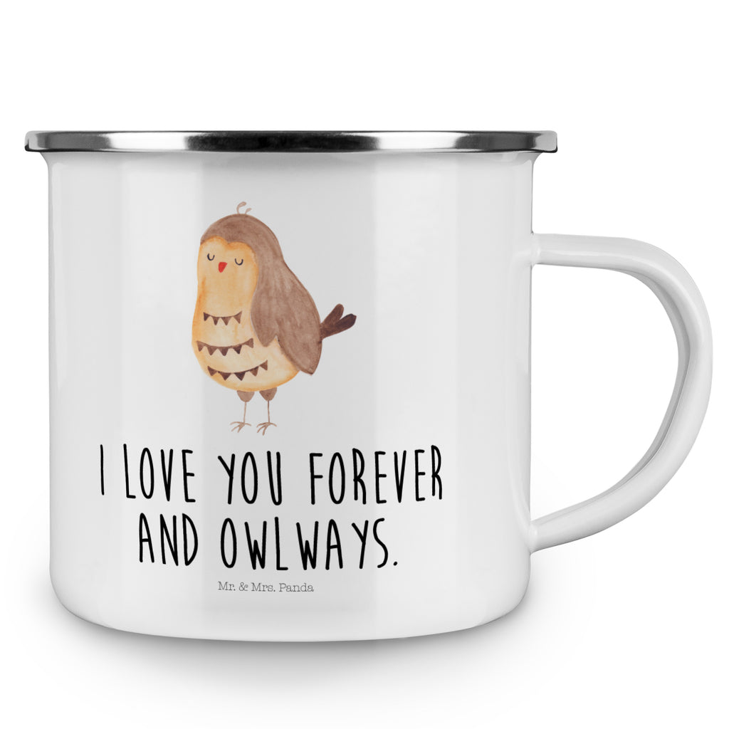Camping Emaille Tasse Eule Zufrieden Campingtasse, Trinkbecher, Metalltasse, Outdoor Tasse, Emaille Trinkbecher, Blechtasse Outdoor, Emaille Campingbecher, Edelstahl Trinkbecher, Metalltasse für Camping, Kaffee Blechtasse, Camping Tasse Metall, Eule, Eule Spruch, Eule deko, Owl, Liebe Spruch, Romantisch, Wortspiel lustig, Spruch schön, Geschenk Hochzeitstag