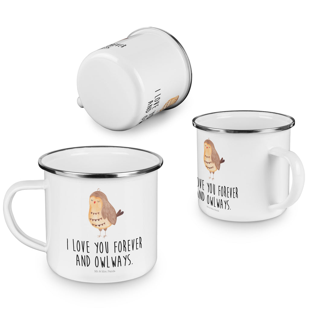 Camping Emaille Tasse Eule Zufrieden Campingtasse, Trinkbecher, Metalltasse, Outdoor Tasse, Emaille Trinkbecher, Blechtasse Outdoor, Emaille Campingbecher, Edelstahl Trinkbecher, Metalltasse für Camping, Kaffee Blechtasse, Camping Tasse Metall, Eule, Eule Spruch, Eule deko, Owl, Liebe Spruch, Romantisch, Wortspiel lustig, Spruch schön, Geschenk Hochzeitstag
