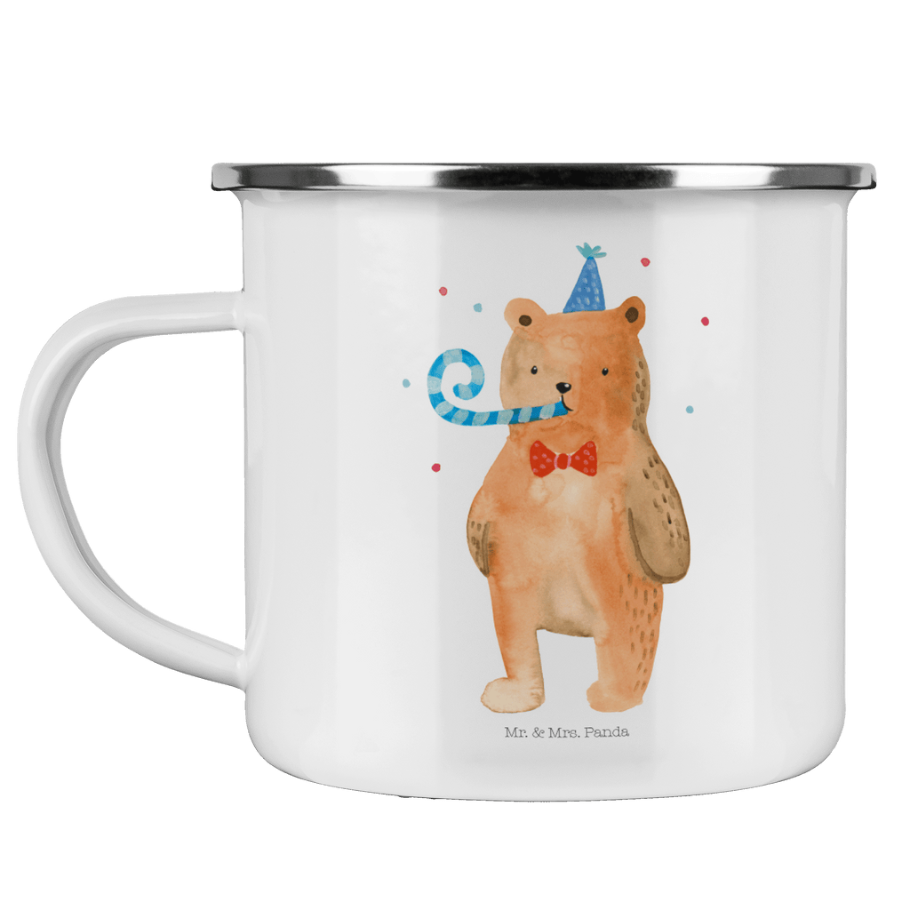 Camping Emaille Tasse Birthday Bär Campingtasse, Trinkbecher, Metalltasse, Outdoor Tasse, Emaille Trinkbecher, Blechtasse Outdoor, Emaille Campingbecher, Edelstahl Trinkbecher, Metalltasse für Camping, Kaffee Blechtasse, Camping Tasse Metall, Bär, Teddy, Teddybär, Happy Birthday, Alles Gute, Glückwunsch, Geburtstag