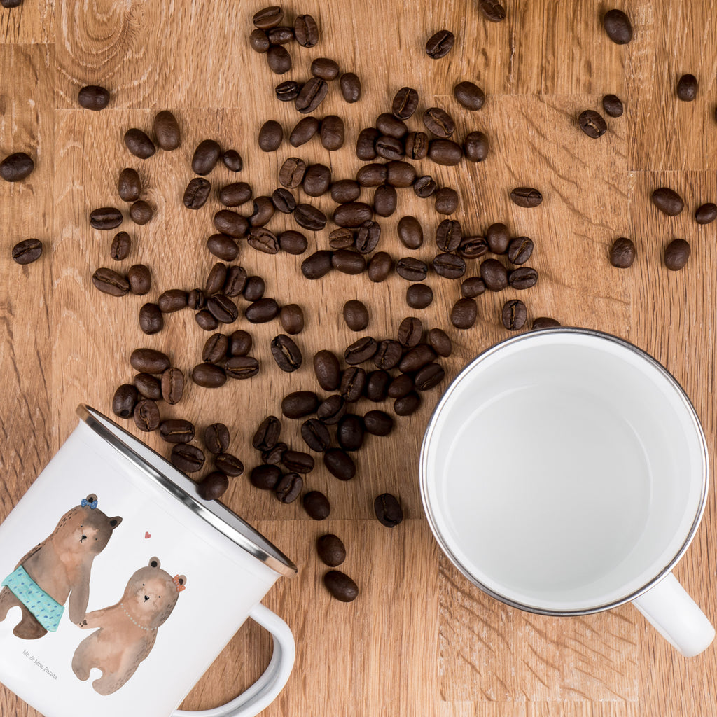 Camping Emaille Tasse Bär Freundin Campingtasse, Trinkbecher, Metalltasse, Outdoor Tasse, Emaille Trinkbecher, Blechtasse Outdoor, Emaille Campingbecher, Edelstahl Trinkbecher, Metalltasse für Camping, Kaffee Blechtasse, Camping Tasse Metall, Bär, Teddy, Teddybär, Bär Freundin Beste Freund Liebe Liebesbeweis Verliebt Kumpel Kumpeliene