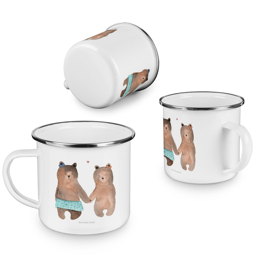 Camping Emaille Tasse Bär Freundin Campingtasse, Trinkbecher, Metalltasse, Outdoor Tasse, Emaille Trinkbecher, Blechtasse Outdoor, Emaille Campingbecher, Edelstahl Trinkbecher, Metalltasse für Camping, Kaffee Blechtasse, Camping Tasse Metall, Bär, Teddy, Teddybär, Bär Freundin Beste Freund Liebe Liebesbeweis Verliebt Kumpel Kumpeliene