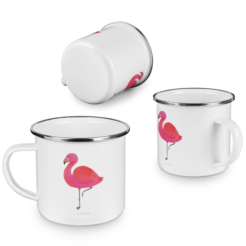 Camping Emaille Tasse Flamingo classic Campingtasse, Trinkbecher, Metalltasse, Outdoor Tasse, Emaille Trinkbecher, Blechtasse Outdoor, Emaille Campingbecher, Edelstahl Trinkbecher, Metalltasse für Camping, Kaffee Blechtasse, Camping Tasse Metall, Flamingo, Einzigartig, Selbstliebe, Stolz, ich, für mich, Spruch, Freundin, Freundinnen, Außenseiter, Sohn, Tochter, Geschwister
