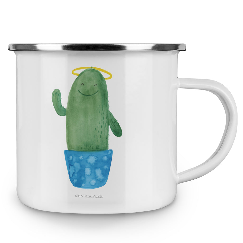 Camping Emaille Tasse Kaktus Heilig Campingtasse, Trinkbecher, Metalltasse, Outdoor Tasse, Emaille Trinkbecher, Blechtasse Outdoor, Emaille Campingbecher, Edelstahl Trinkbecher, Metalltasse für Camping, Kaffee Blechtasse, Camping Tasse Metall, Kaktus, Kakteen, frech, lustig, Kind, Eltern, Familie, Bruder, Schwester, Schwestern, Freundin, Heiligenschein