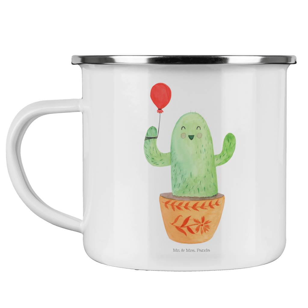 Camping Emaille Tasse Kaktus Luftballon Campingtasse, Trinkbecher, Metalltasse, Outdoor Tasse, Emaille Trinkbecher, Blechtasse Outdoor, Emaille Campingbecher, Edelstahl Trinkbecher, Metalltasse für Camping, Kaffee Blechtasse, Camping Tasse Metall, Kaktus, Kakteen, Luftballon, Neustart, Freude, Büro, Stress, Büroalltag, Freundin, Freund, Ausbildung, Prüfung