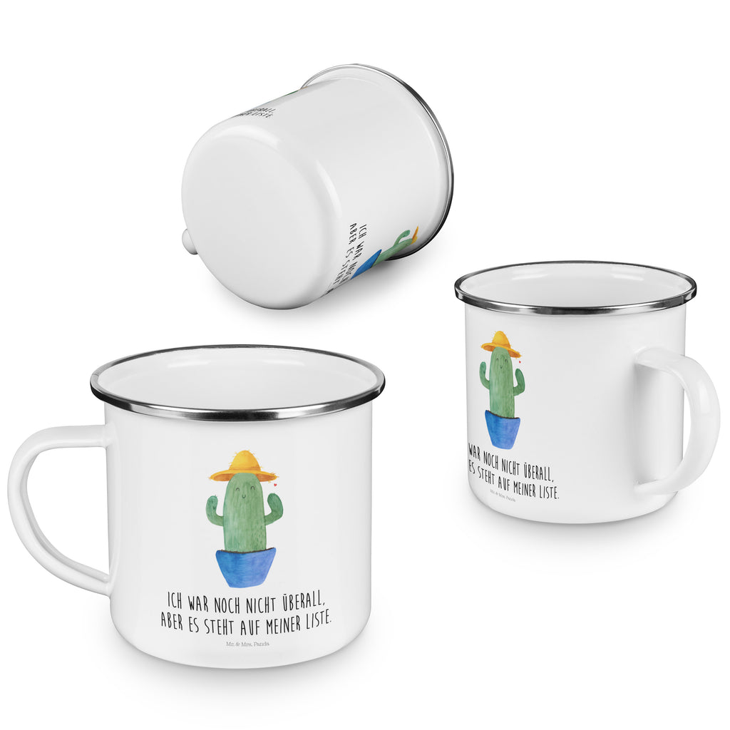 Camping Emaille Tasse Kaktus Sonnenhut Campingtasse, Trinkbecher, Metalltasse, Outdoor Tasse, Emaille Trinkbecher, Blechtasse Outdoor, Emaille Campingbecher, Edelstahl Trinkbecher, Metalltasse für Camping, Kaffee Blechtasse, Camping Tasse Metall, Kaktus, Kakteen, Reisen, Weltreise, Weltenbummler, Reisetagebuch, Städtetrip, Kaktusliebe, Geschenkidee, Spruch, Motivation