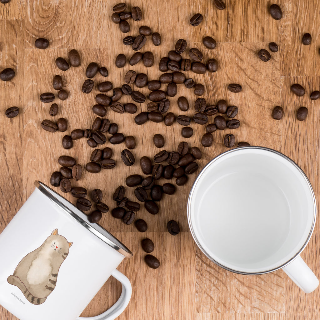 Camping Emaille Tasse Katze sitzend Campingtasse, Trinkbecher, Metalltasse, Outdoor Tasse, Emaille Trinkbecher, Blechtasse Outdoor, Emaille Campingbecher, Edelstahl Trinkbecher, Metalltasse für Camping, Kaffee Blechtasse, Camping Tasse Metall, Katze, Katzenmotiv, Katzenfan, Katzendeko, Katzenfreund, Katzenliebhaber, Katzenprodukte, Katzenartikel, Katzenaccessoires, Katzensouvenirs, Katzenliebhaberprodukte, Katzenmotive, Katzen, Kater, Mietze, Cat, Cats, Katzenhalter, Katzenbesitzerin, Haustier, Katzenliebe, Lebensinhalt, Liebe, Mittelpunkt, Familie
