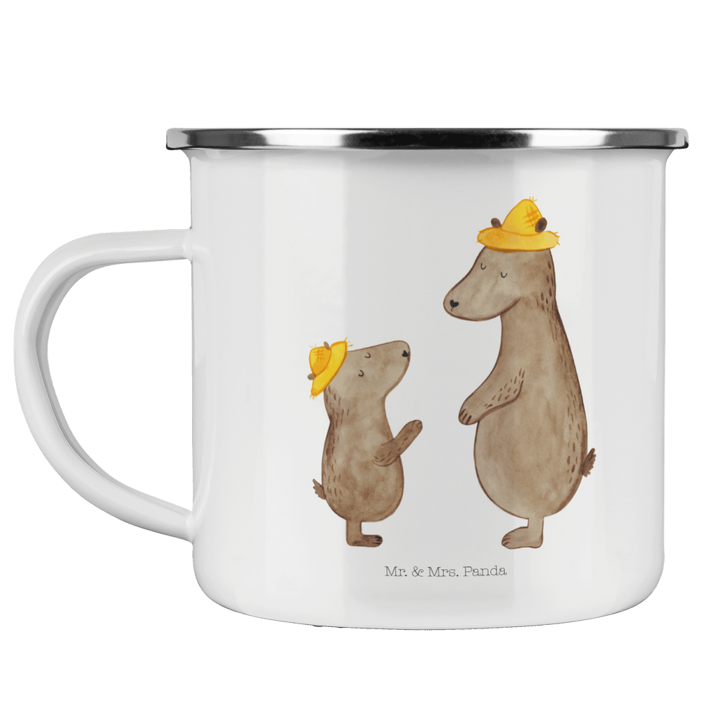 Camping Emaille Tasse Bären mit Hut Campingtasse, Trinkbecher, Metalltasse, Outdoor Tasse, Emaille Trinkbecher, Blechtasse Outdoor, Emaille Campingbecher, Edelstahl Trinkbecher, Metalltasse für Camping, Kaffee Blechtasse, Camping Tasse Metall, Familie, Vatertag, Muttertag, Bruder, Schwester, Mama, Papa, Oma, Opa, Bär, Bären, Vater, Papi, Paps, Dad, Daddy, Lieblingsmensch, Sohn, Söhne, Kind, Kinder, Vater-Sohn, Family, Vorbild