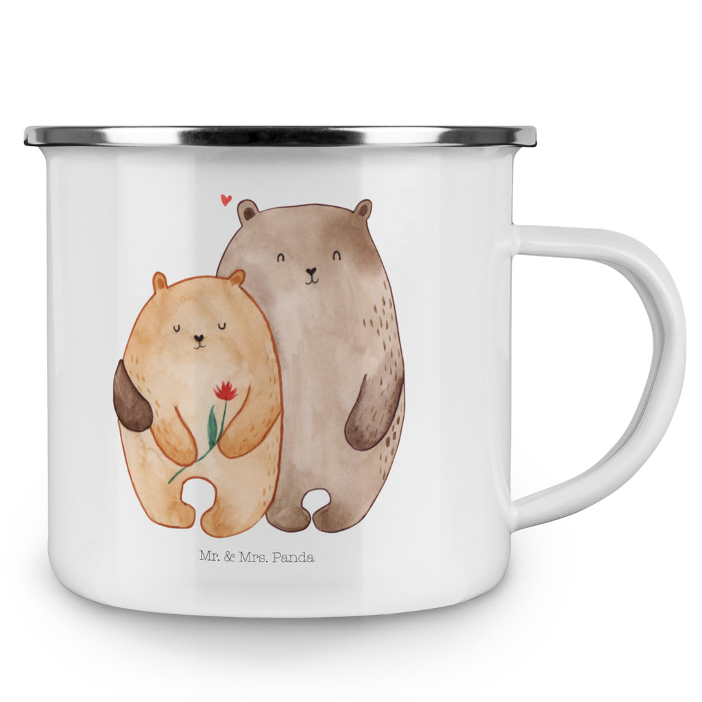 Camping Emaille Tasse Bären Liebe Campingtasse, Trinkbecher, Metalltasse, Outdoor Tasse, Emaille Trinkbecher, Blechtasse Outdoor, Emaille Campingbecher, Edelstahl Trinkbecher, Metalltasse für Camping, Kaffee Blechtasse, Camping Tasse Metall, Liebe, Partner, Freund, Freundin, Ehemann, Ehefrau, Heiraten, Verlobung, Heiratsantrag, Liebesgeschenk, Jahrestag, Hocheitstag, Verliebt, Verlobt, Verheiratet, Geschenk Freundin, Geschenk Freund, Liebesbeweis, Hochzeitstag, Geschenk Hochzeit, Bären, Bärchen, Bär