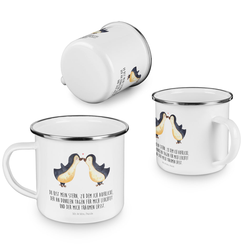 Camping Emaille Tasse Pinguin Liebe Campingtasse, Trinkbecher, Metalltasse, Outdoor Tasse, Emaille Trinkbecher, Blechtasse Outdoor, Emaille Campingbecher, Edelstahl Trinkbecher, Metalltasse für Camping, Kaffee Blechtasse, Camping Tasse Metall, Liebe, Partner, Freund, Freundin, Ehemann, Ehefrau, Heiraten, Verlobung, Heiratsantrag, Liebesgeschenk, Jahrestag, Hocheitstag, Pinguin, Pinguine, Pinguin Paar, Pinguinpaar, Pinguin Liebe, Paar, Pärchen. Liebespaar, Liebesbeweis, Liebesspruch, Hochzeitstag, Geschenk Freund, Geschenk Freundin, Verlobte, Verlobter, Love, Geschenk Hochzeitstag, Geschenkidee, Hochzeit, Gastgeschenk