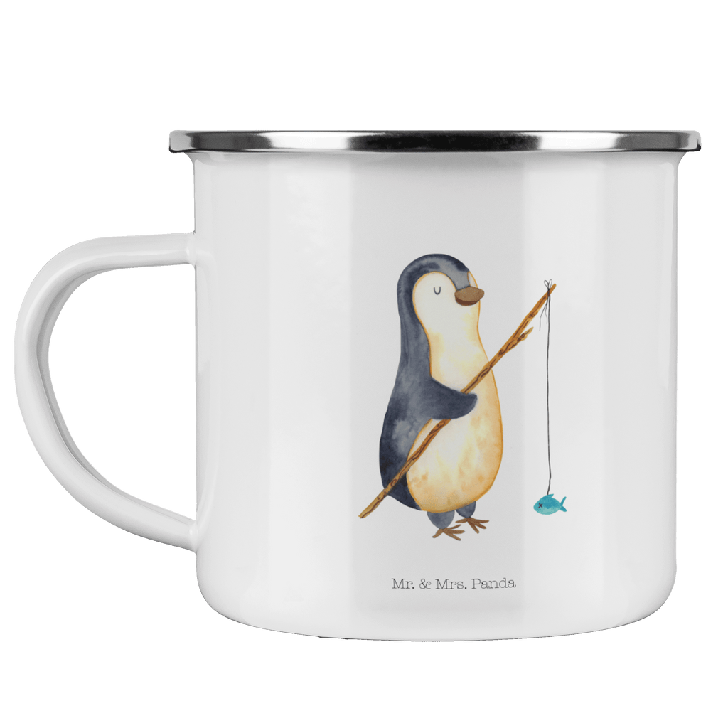 Camping Emaille Tasse Pinguin Angler Campingtasse, Trinkbecher, Metalltasse, Outdoor Tasse, Emaille Trinkbecher, Blechtasse Outdoor, Emaille Campingbecher, Edelstahl Trinkbecher, Metalltasse für Camping, Kaffee Blechtasse, Camping Tasse Metall, Pinguin, Pinguine, Angeln, Angler, Tagträume, Hobby, Plan, Planer, Tagesplan, Neustart, Motivation, Geschenk, Freundinnen, Geschenkidee, Urlaub, Wochenende
