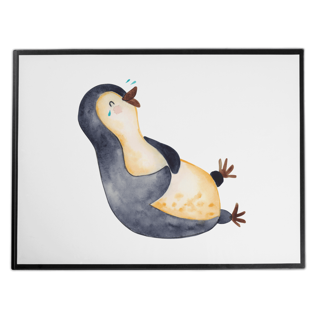 Schreibtischunterlage Pinguin lachend Schreibunterlage, Schreibtischauflage, Bürobedarf, Büroartikel, Schreibwaren, Schreibtisch Unterlagen, Schreibtischunterlage Groß, Pinguin, Pinguine, lustiger Spruch, Optimismus, Fröhlich, Lachen, Humor, Fröhlichkeit