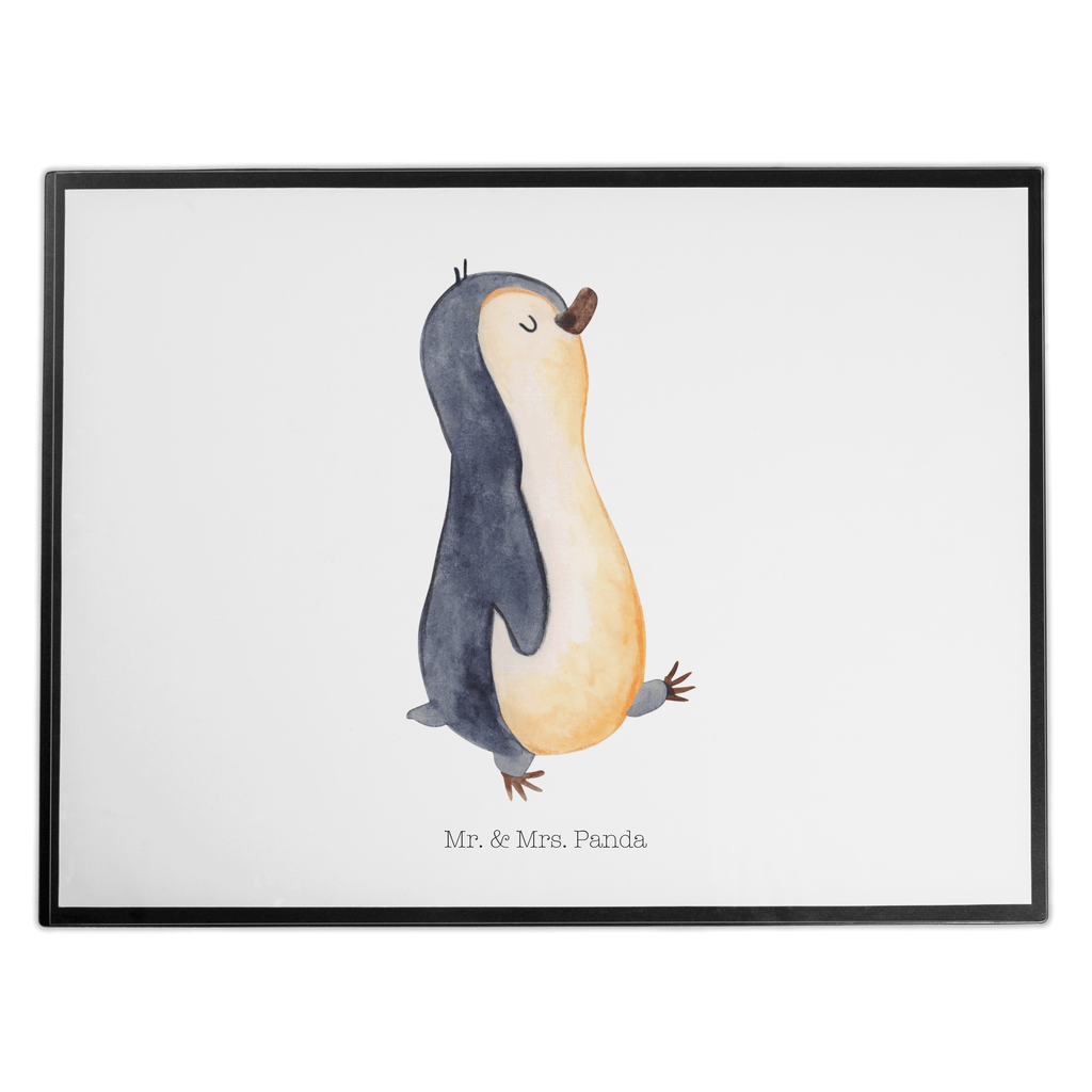 Schreibtischunterlage Pinguin marschierend Schreibunterlage, Schreibtischauflage, Bürobedarf, Büroartikel, Schreibwaren, Schreibtisch Unterlagen, Schreibtischunterlage Groß, Pinguin, Pinguine, Frühaufsteher, Langschläfer, Bruder, Schwester, Familie