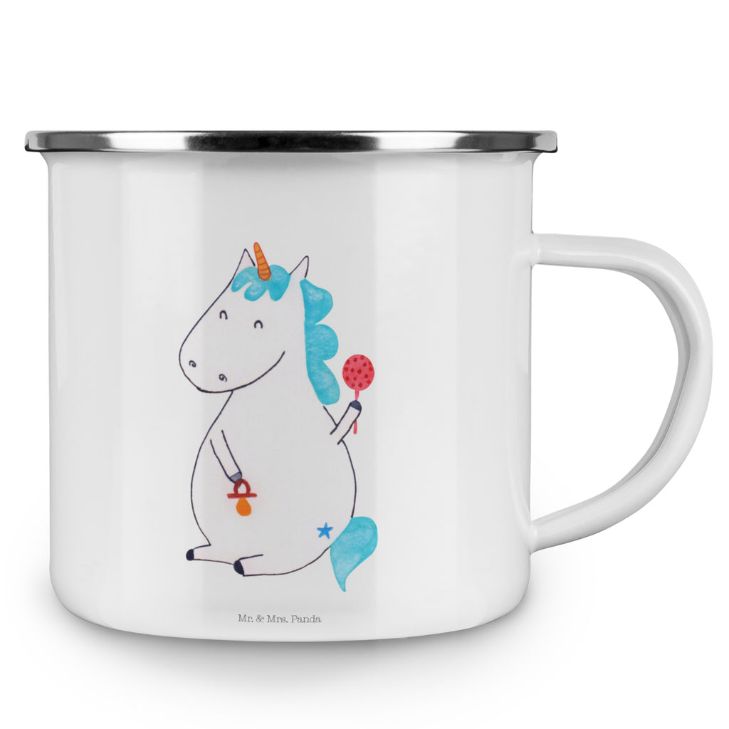 Camping Emaille Tasse Einhorn Baby Campingtasse, Trinkbecher, Metalltasse, Outdoor Tasse, Emaille Trinkbecher, Blechtasse Outdoor, Emaille Campingbecher, Edelstahl Trinkbecher, Metalltasse für Camping, Kaffee Blechtasse, Camping Tasse Metall, Einhorn, Einhörner, Einhorn Deko, Pegasus, Unicorn, Mutter, Geburt, Geburtstag, erstes Kind, Baby, Babyglück, Nachwuchs, Eltern, Party, Kind, Schnuller