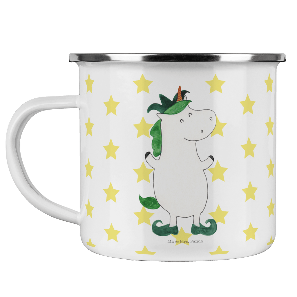 Camping Emaille Tasse Einhorn Joker Campingtasse, Trinkbecher, Metalltasse, Outdoor Tasse, Emaille Trinkbecher, Blechtasse Outdoor, Emaille Campingbecher, Edelstahl Trinkbecher, Metalltasse für Camping, Kaffee Blechtasse, Camping Tasse Metall, Einhorn, Einhörner, Einhorn Deko, Pegasus, Unicorn, Hofnarr, Kasper, Gaukler, Mittelalter