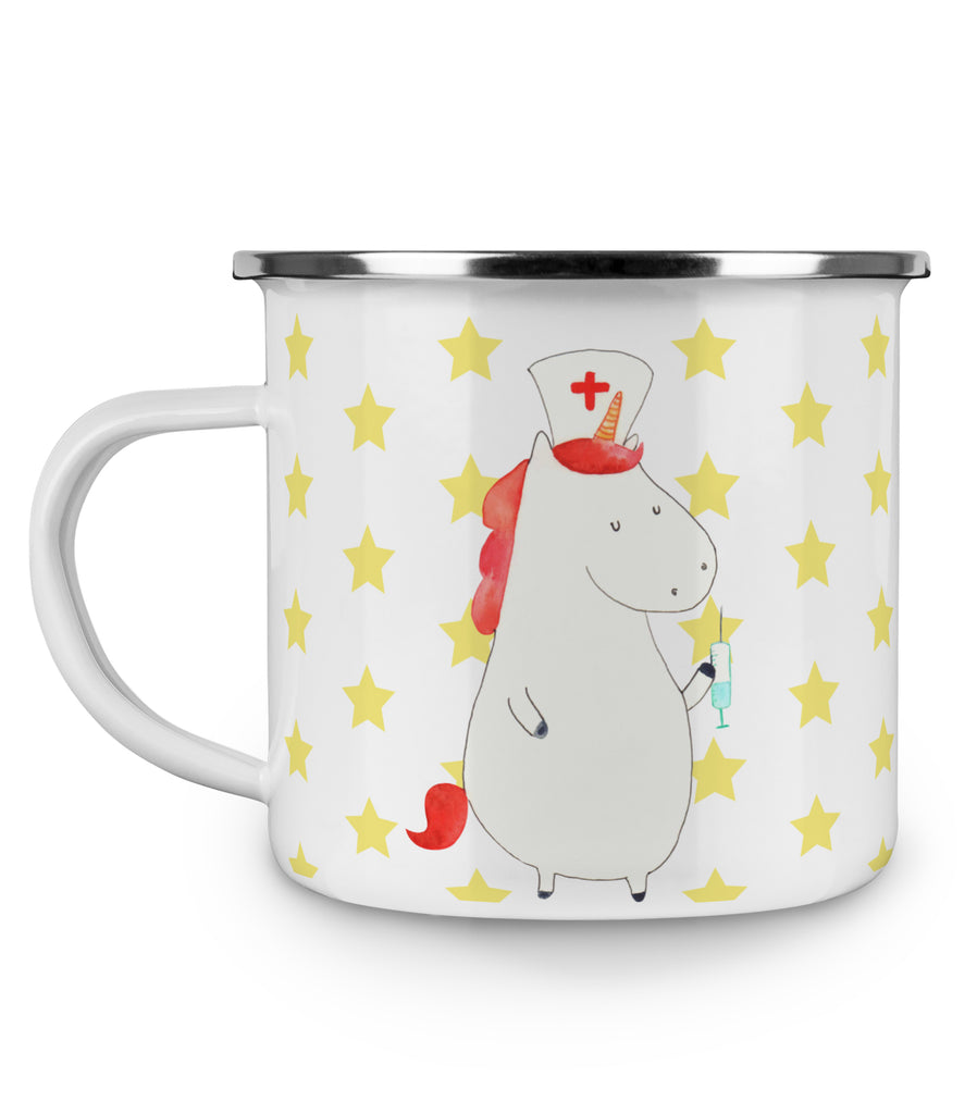 Camping Emaille Tasse Einhorn Krankenschwester Campingtasse, Trinkbecher, Metalltasse, Outdoor Tasse, Emaille Trinkbecher, Blechtasse Outdoor, Emaille Campingbecher, Edelstahl Trinkbecher, Metalltasse für Camping, Kaffee Blechtasse, Camping Tasse Metall, Einhorn, Einhörner, Einhorn Deko, Pegasus, Unicorn, Krankenschwester Geschenk, Krankenpfleger Geschenk, Krankenpflegerin, Krankenschwester Dankeschön, Krankenhaus, Ärztin Geschenk