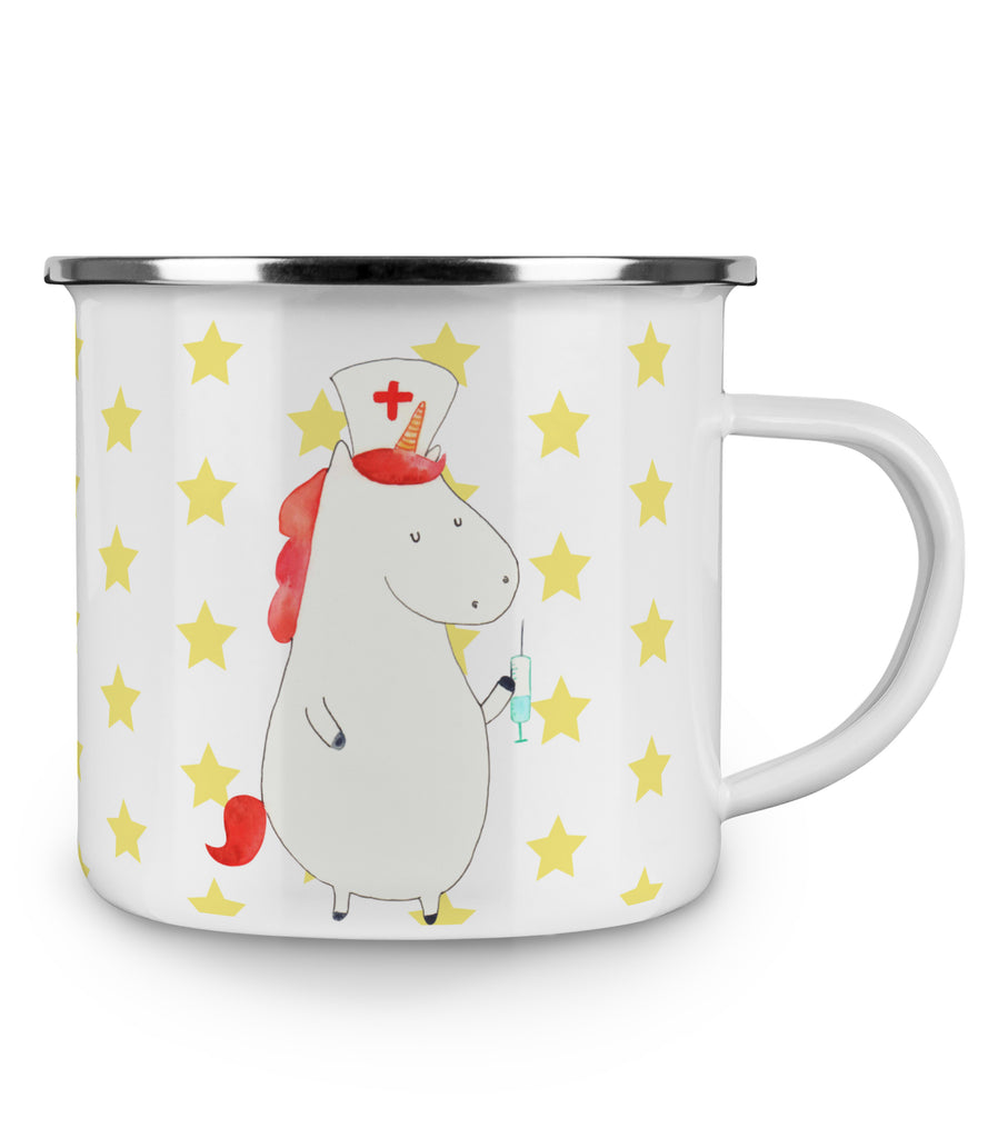 Camping Emaille Tasse Einhorn Krankenschwester Campingtasse, Trinkbecher, Metalltasse, Outdoor Tasse, Emaille Trinkbecher, Blechtasse Outdoor, Emaille Campingbecher, Edelstahl Trinkbecher, Metalltasse für Camping, Kaffee Blechtasse, Camping Tasse Metall, Einhorn, Einhörner, Einhorn Deko, Pegasus, Unicorn, Krankenschwester Geschenk, Krankenpfleger Geschenk, Krankenpflegerin, Krankenschwester Dankeschön, Krankenhaus, Ärztin Geschenk