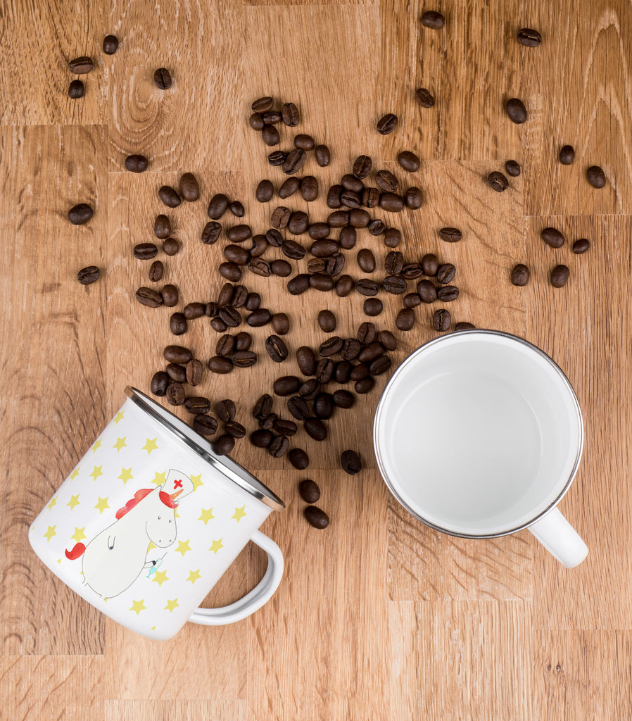 Camping Emaille Tasse Einhorn Krankenschwester Campingtasse, Trinkbecher, Metalltasse, Outdoor Tasse, Emaille Trinkbecher, Blechtasse Outdoor, Emaille Campingbecher, Edelstahl Trinkbecher, Metalltasse für Camping, Kaffee Blechtasse, Camping Tasse Metall, Einhorn, Einhörner, Einhorn Deko, Pegasus, Unicorn, Krankenschwester Geschenk, Krankenpfleger Geschenk, Krankenpflegerin, Krankenschwester Dankeschön, Krankenhaus, Ärztin Geschenk